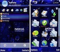 скачать Blueblack для Nokia
5230