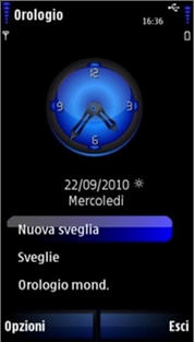 Designblue тема для Nokia 5230