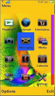 Magic Bird тема для Nokia 5230