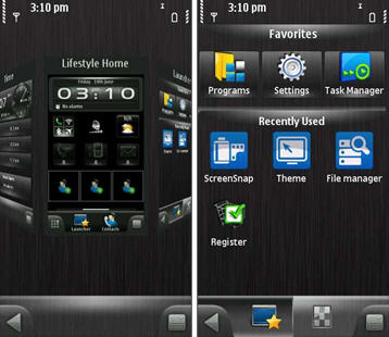 скачать Metal Black для Nokia 5230