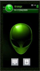 Тема Alien для Nokia 5230