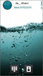 Water тема для Nokia 5230